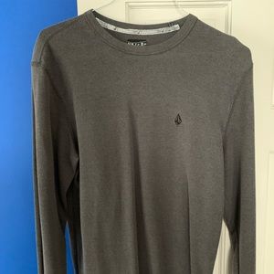 Volcom grey Long Sleeve Thermal Shirt